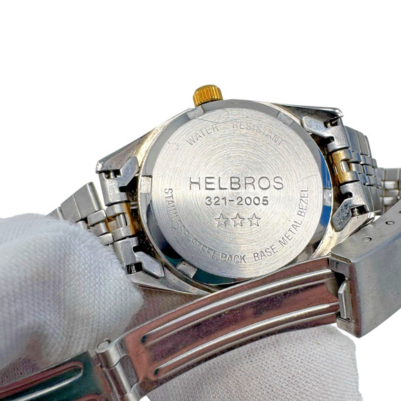 Lot of 2 Helbros & Carriage Timex Watches Quartz Untested Needs Batteries READ - Picture 3 of 16